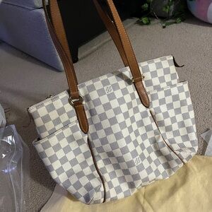 AUTHENTIC Louis Vuitton Damier Azure Totally PM Vintage